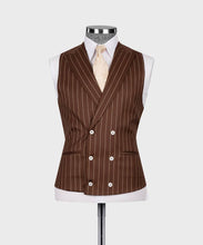 Men’s Brown 3Pc suit