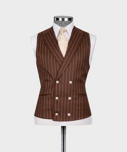 Men’s Brown 3Pc suit