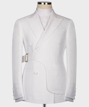 Men White tailored Suit