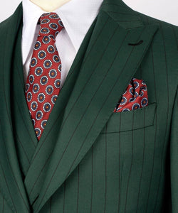 Men’s Green 3Pc suit