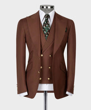 Men’s Brown 3Pc suit