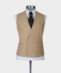 Men’s Cream 3Pc suit