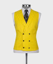 Men’s Yellow 3Pc suit