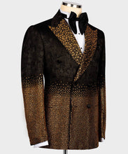 Men's Black Gold sparkle TUXEDO