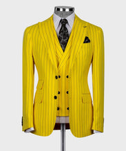 Men’s Yellow 3Pc suit