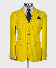 Men’s Yellow 3Pc suit