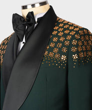 Men Green custom Tuxedo