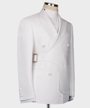 Men White tailored Suit