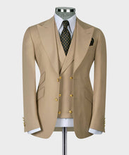 Men’s Cream 3Pc suit