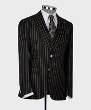 Men’s Black 3Pc suit