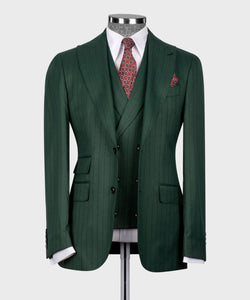 Men’s Green 3Pc suit