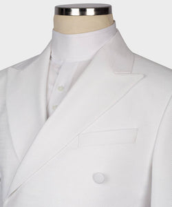 Men White tailored Suit