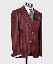 Men’s Maroon 3Pc suit