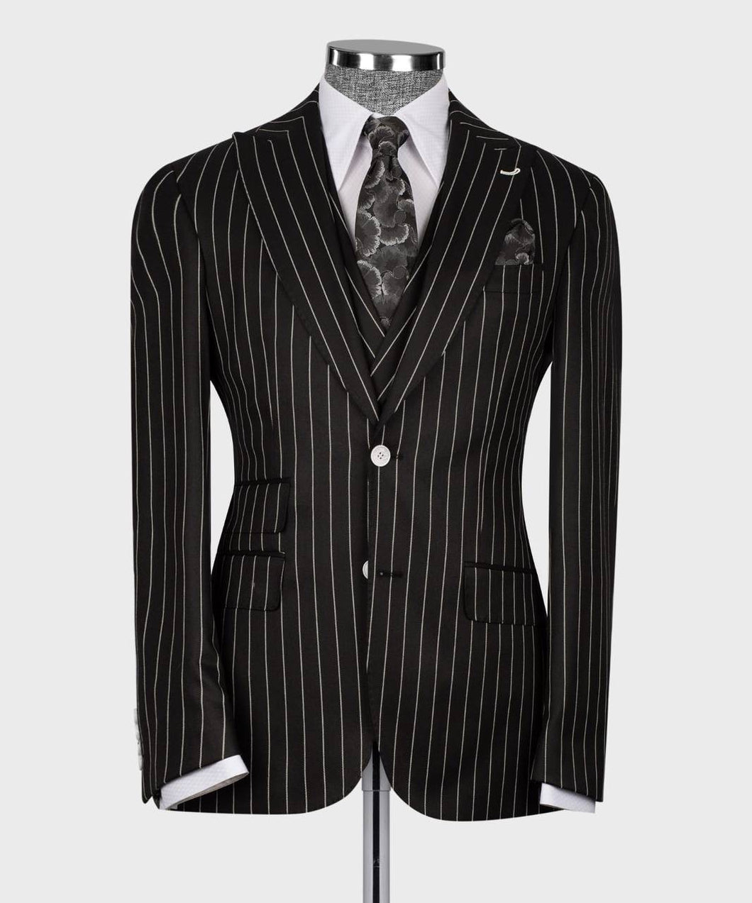 Men’s Black 3Pc suit