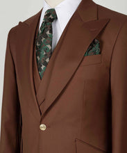 Men’s Brown 3Pc suit