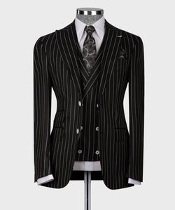 Men’s Black 3Pc suit