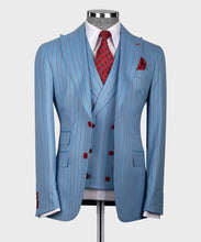 Men’s Sky Blue 3Pc suit