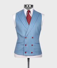 Men’s Sky Blue 3Pc suit