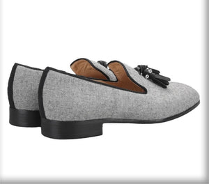 Men's Sliver Tassels Loafers