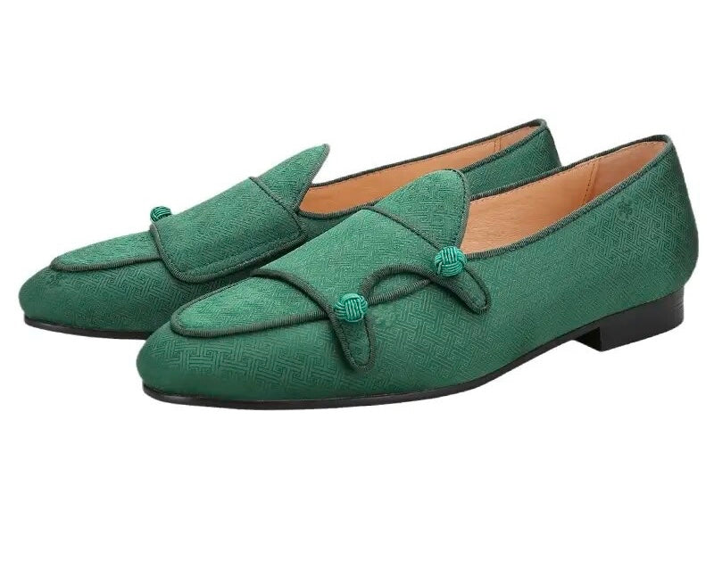 Men’s Green Loafers