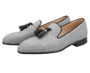 Men's Sliver Tassels Loafers