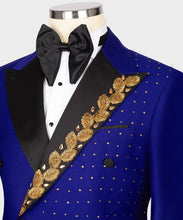 Men's Blue Custom TUXEDO