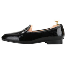 Men’s Black Leather Loafers