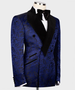 Men Blue Tuxedo