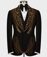 Men's GOLD STONE EMBROIDERED TUXEDO