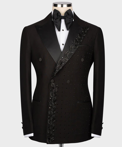 Men's BLACK CUSTOM TUXEDO