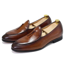 Men's Brown Tassel Loafers