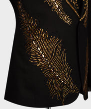 Men's GOLD STONE EMBROIDERED TUXEDO