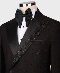 Men's BLACK CUSTOM TUXEDO