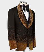 Men's GOLD STONE EMBROIDERED Tuxedo