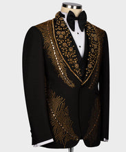 Men's GOLD STONE EMBROIDERED TUXEDO