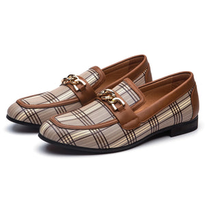 Men’s Leather Brown Loafers