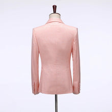 Men’s Peach Double Breasted Suit