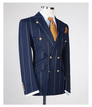 Men’s Navy Blue DOUBLE BREASTED SUIT