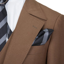 Men’s 3 Piece Slim Fit Brown Suit
