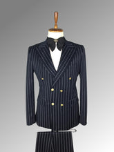 Men’s Navy Blue double breasted suit