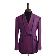 Men’s Purple one button Tuxedo