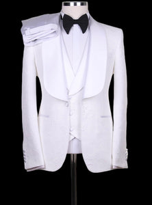 Men’s White-White Tuxedo