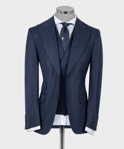 Men’s Navy blue 3pc Suit