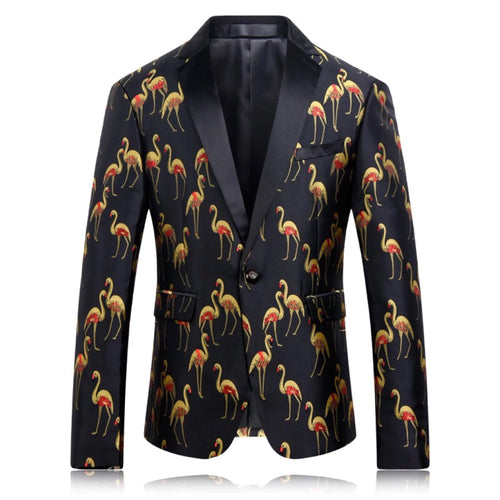 Mens Black Stage Blazer