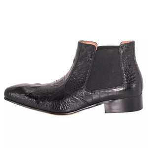Men’s Black Chelsea Leather Boots