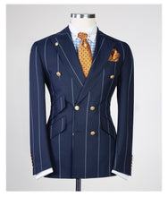 Men’s Navy Blue DOUBLE BREASTED SUIT