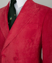 Men’s 2-piece Double Breasted Red Suit