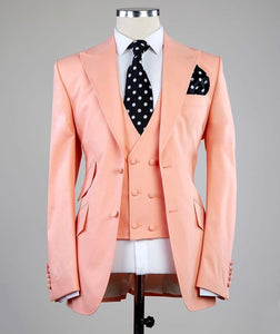 Men Classic Suit + Vest + Pants