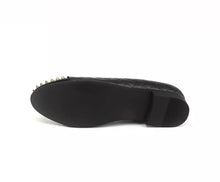 Men’s Gold Tassel Black Leather Loafers