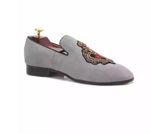 Men’s Leather gray Loafers